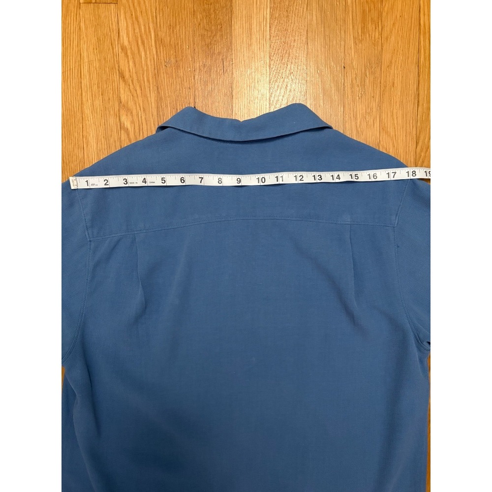 Tommy Bahama Silk Cotton Camp Shirt XL Blue Resort Casual - Picture 10 of 14